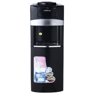 مبرد مياه، 3 حنفية، مزود بحافظة، WD3050 - اسود