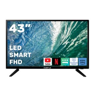 شاشة سمارت 43 بوصة، دقة LED ،HD، مزودة بريسيفر داخلي، LED CD 5543 S - اسود