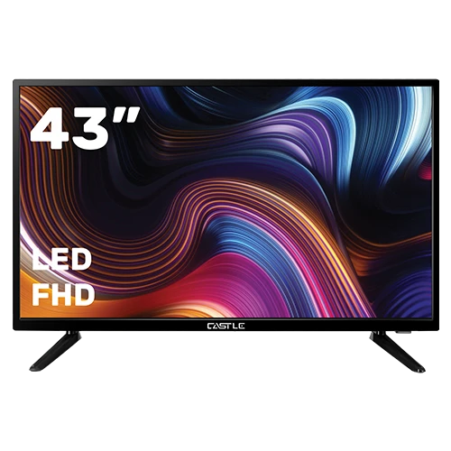 شاشة، 43 بوصة، مزودة برسيفر داخلي، LEDCD5543 ،LED ،FHD - اسود